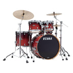 Tama Starclassic Performer 4-piece 22 Inch Shell Pack Drum Kit in Dark Cherry Fade