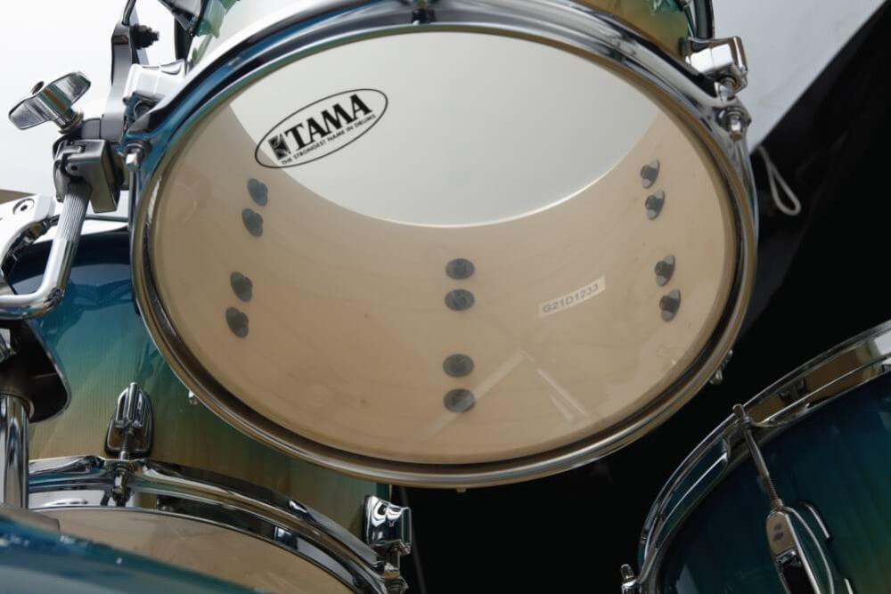 Tama SuperStar Classic 22 5-Pce Drum Kit Shell Pack - 22/10/12/16 with 14 Snare - Caribbean Lacebark Pine Fade