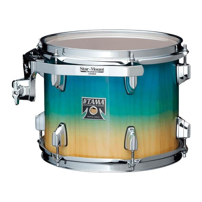 Tama SuperStar Classic 22 5-Pce Drum Kit Shell Pack - 22/10/12/16 with 14 Snare - Caribbean Lacebark Pine Fade