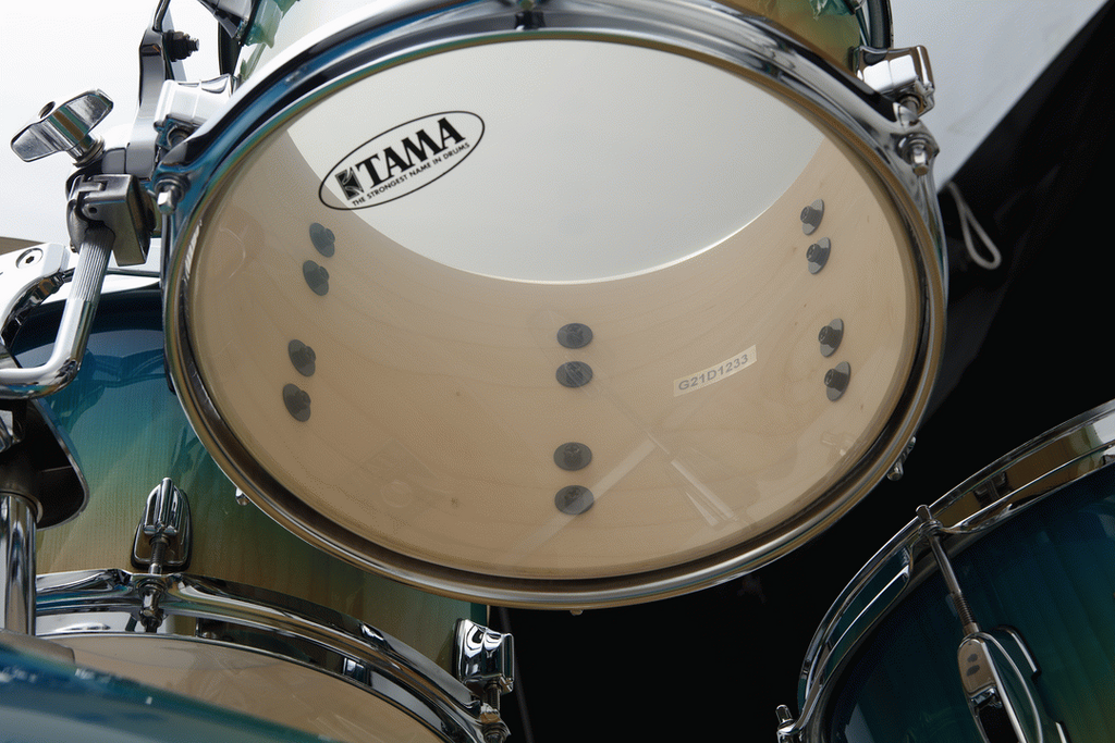 Tama Superstar Classic Maple 7pc Drum Shell Pack in Caribbean Lacebark Pine Fade