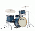 Tama Superstar Classic Maple 4pc Drum Shell Pack in Blue Lacquer Burst