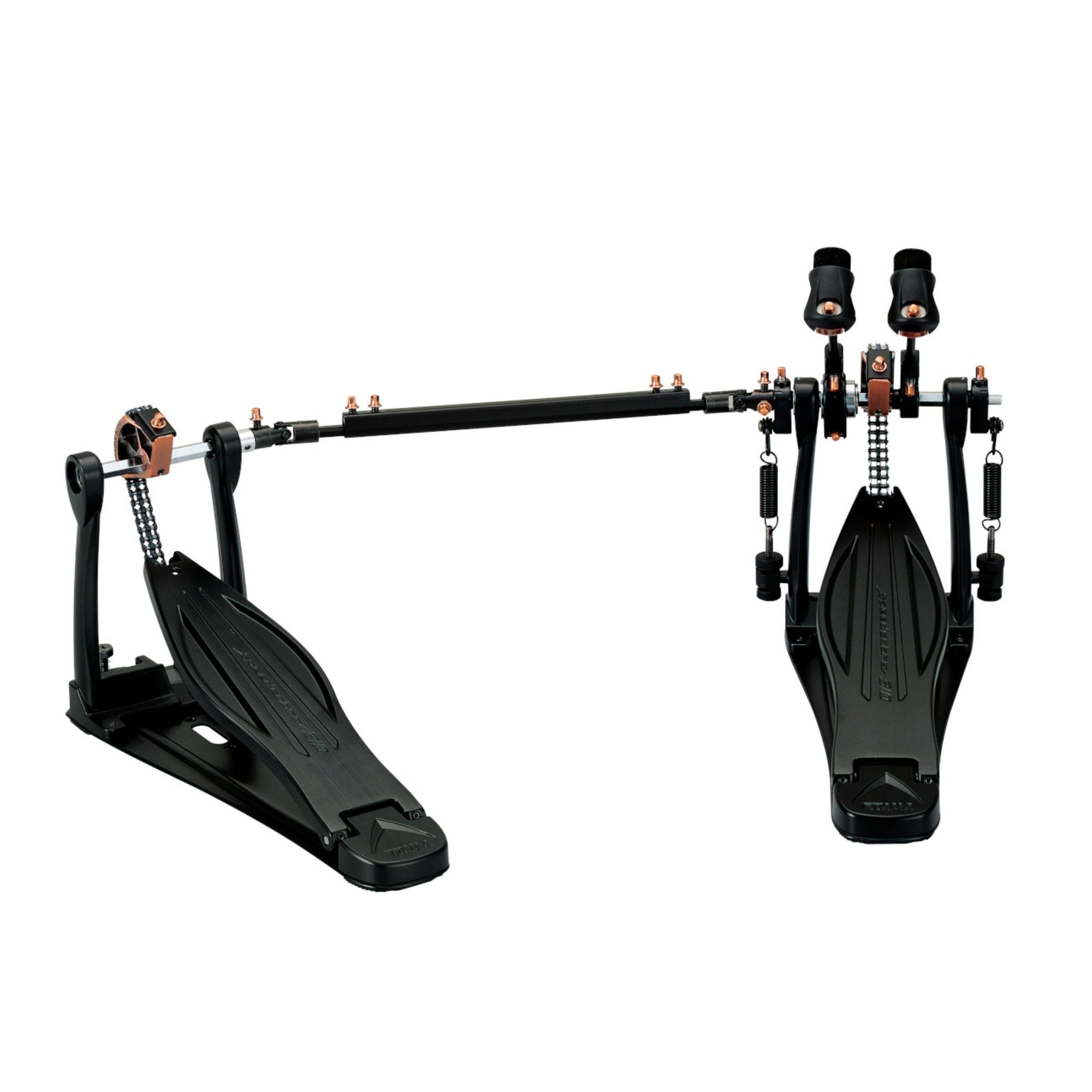 Tama Speed Cobra 310 Black and Copper Edition Double Bass Drum Pedal - Black And Copper