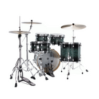 Tama  Limited Edition MBS40RS MSL Starclassic Performer Maple/Birch 4 Piece Drum Kit - Molten Steel Blue Burst
