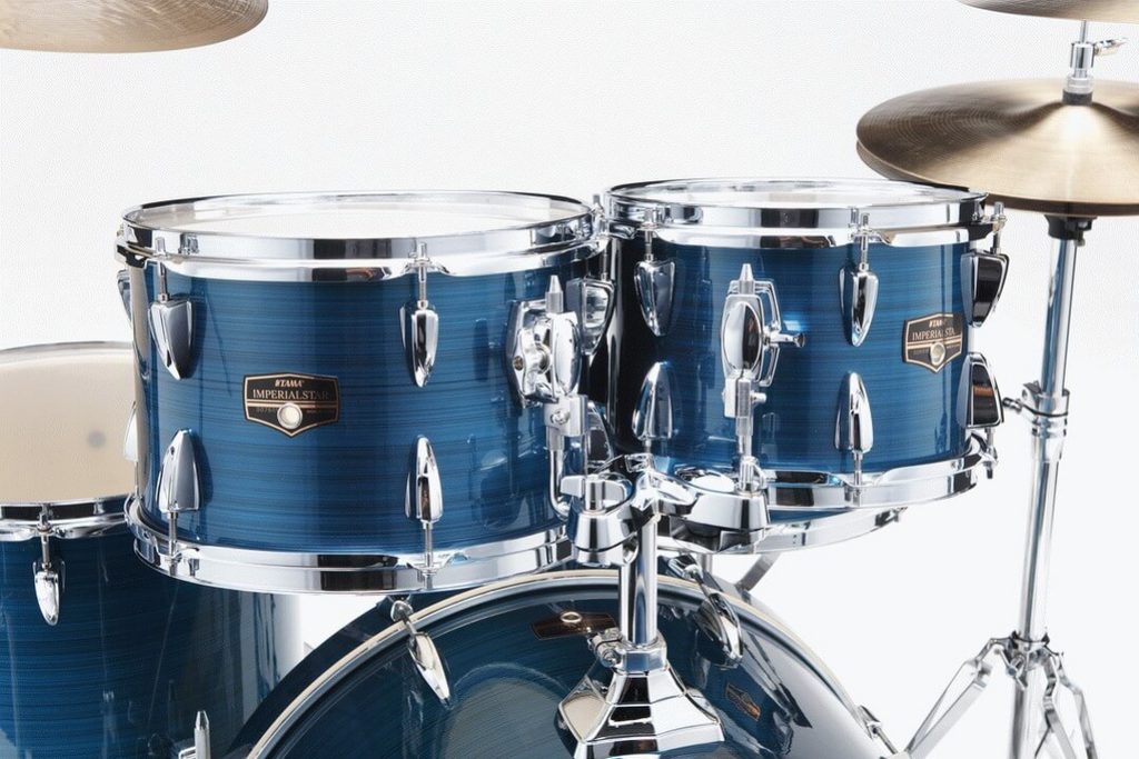Tama Imperialstar 22/16/14/12/10+14S 6pc Drum Kit - Hairline Blue