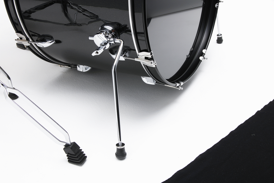 Tama ST52H5C Stagestar 5 piece Complete Drum Kit in Black Night Sparkle