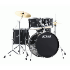 Tama ST52H5C Stagestar 5 piece Complete Drum Kit in Black Night Sparkle