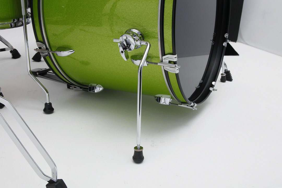 Tama ST52H5C Stagestar 5 piece Complete Drum Kit in Lime Green Sparkle