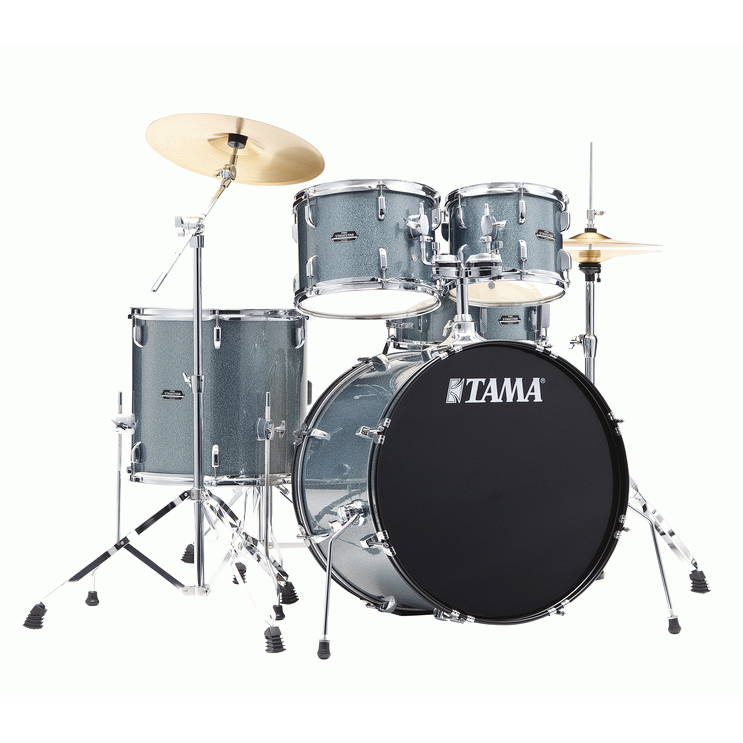 Tama ST52H5C Stagestar 5 piece Complete Drum Kit in Sea Blue Mist
