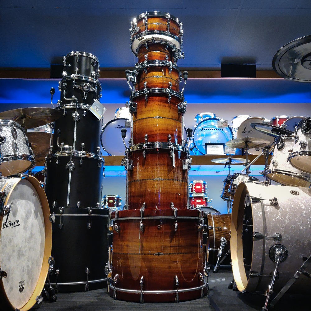 Tama TB52RZSSRBB Limited Edition Star Bubinga Blackwood 5-piece Drum Kit