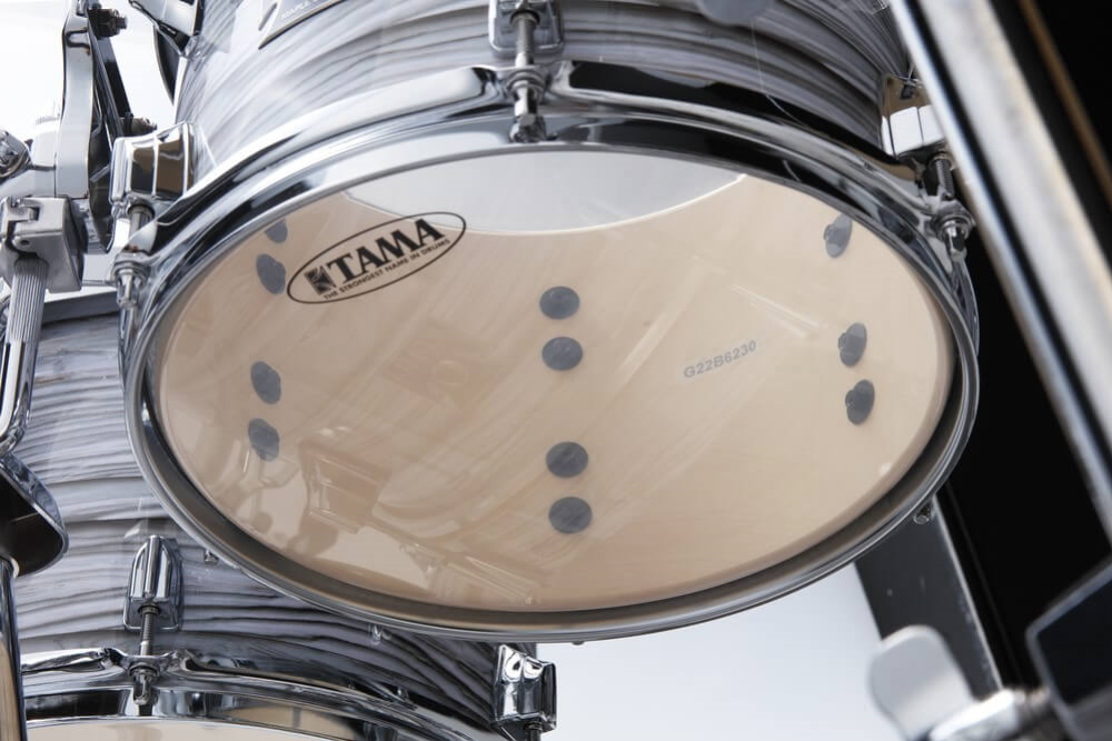 Tama SuperStar Classic 22 5-Pce Drum Kit Shell Pack - 22/10/12/16 with 14 Snare - Ice Ash Wrap