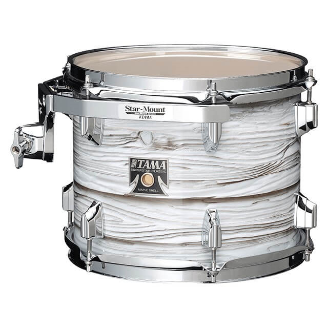 Tama SuperStar Classic 22" 5-Pce Drum Kit Shell Pack - 22/10/12/16 with 14" Snare - Ice Ash Wrap
