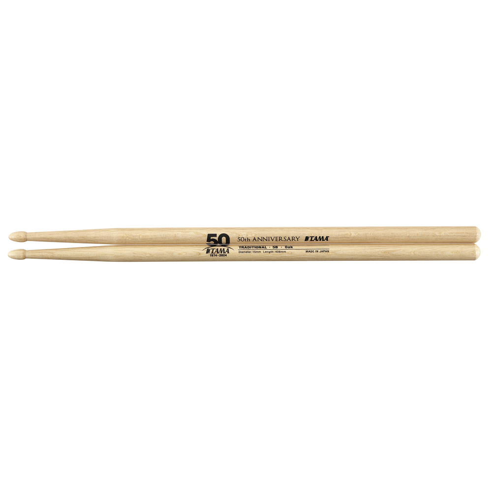 TAMA 50th Limited Drumstick Oak 5B
