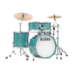 TAMA 50th LTD Superstar Reissue 4pc shell pack with 22 kick Aqua Marine