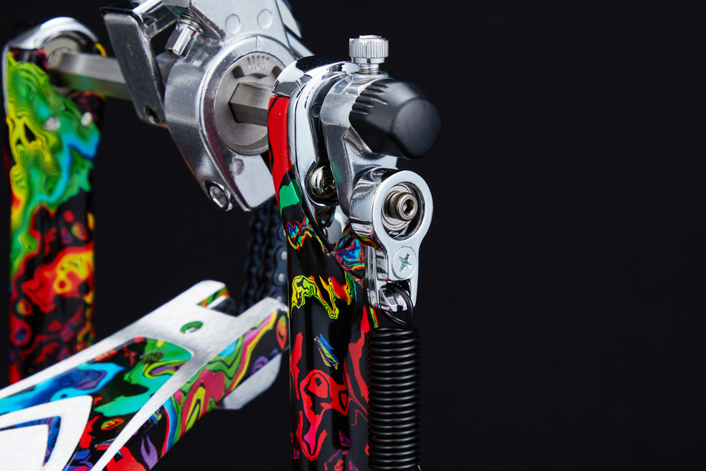 TAMA 50th LTD Iron Cobra Marble Psychedelic Rainbow Twin Pedal