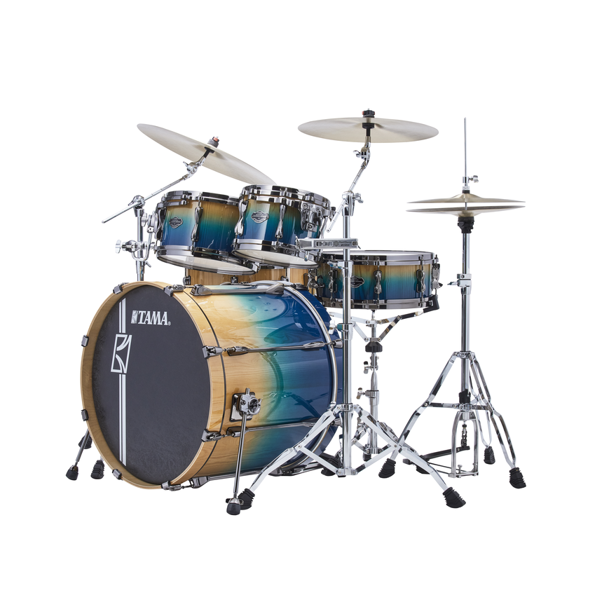 Tama ML62HZBS Superstar Hyperdrive LTD Drum Kit Shell Pack in Sapphire Fade Lacebark Pine