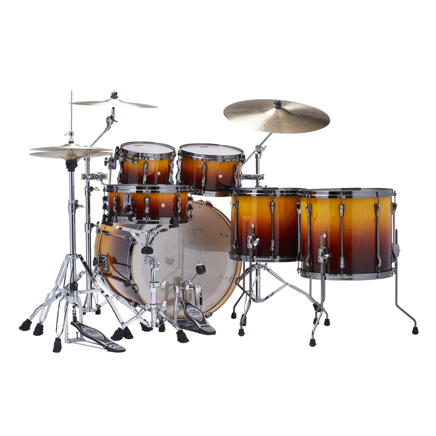 Tama ML62HZBS Superstar Hyperdrive LTD Drum Kit Shell Pack in Sunset Fade Lacebark Pine