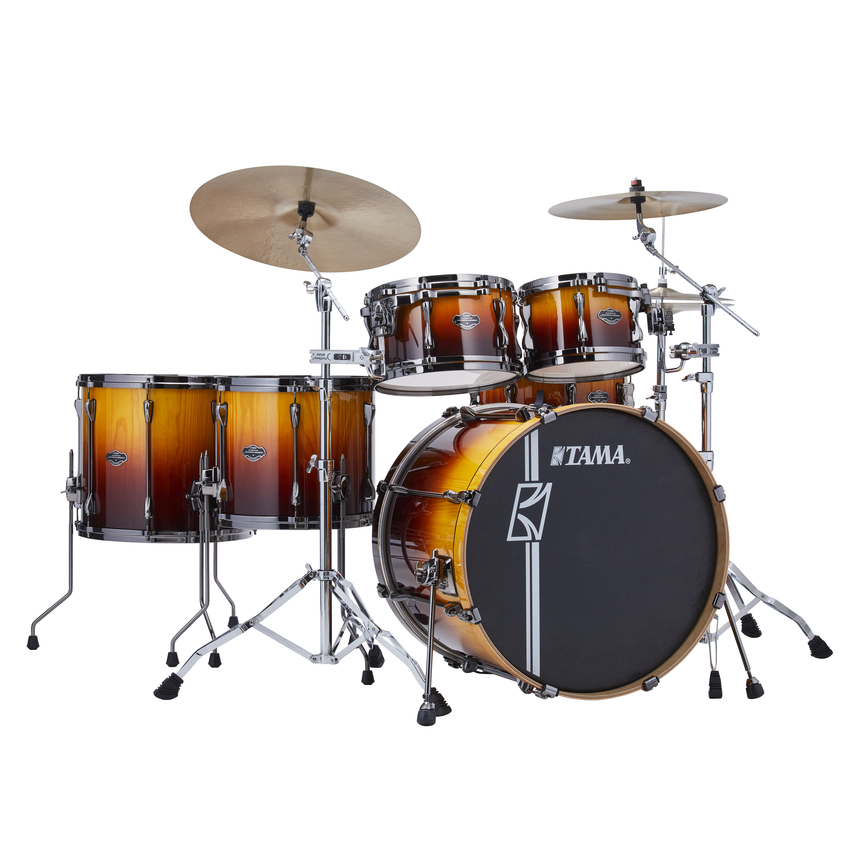 Tama ML62HZBS Superstar Hyperdrive LTD Drum Kit Shell Pack in Sunset Fade Lacebark Pine