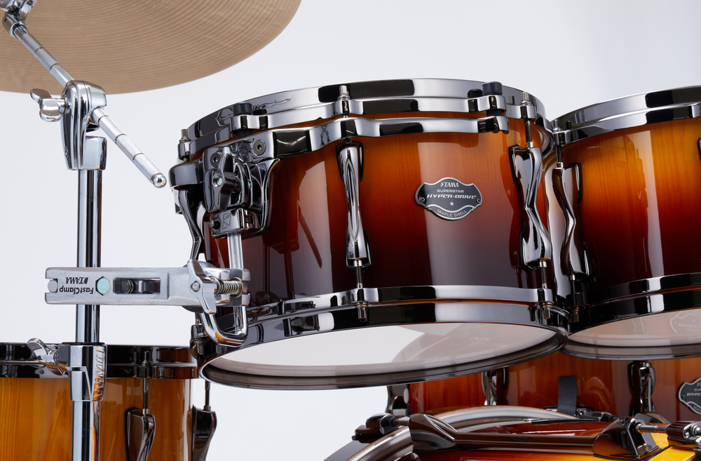 Tama ML62HZBS Superstar Hyperdrive LTD Drum Kit Shell Pack in Sunset Fade Lacebark Pine