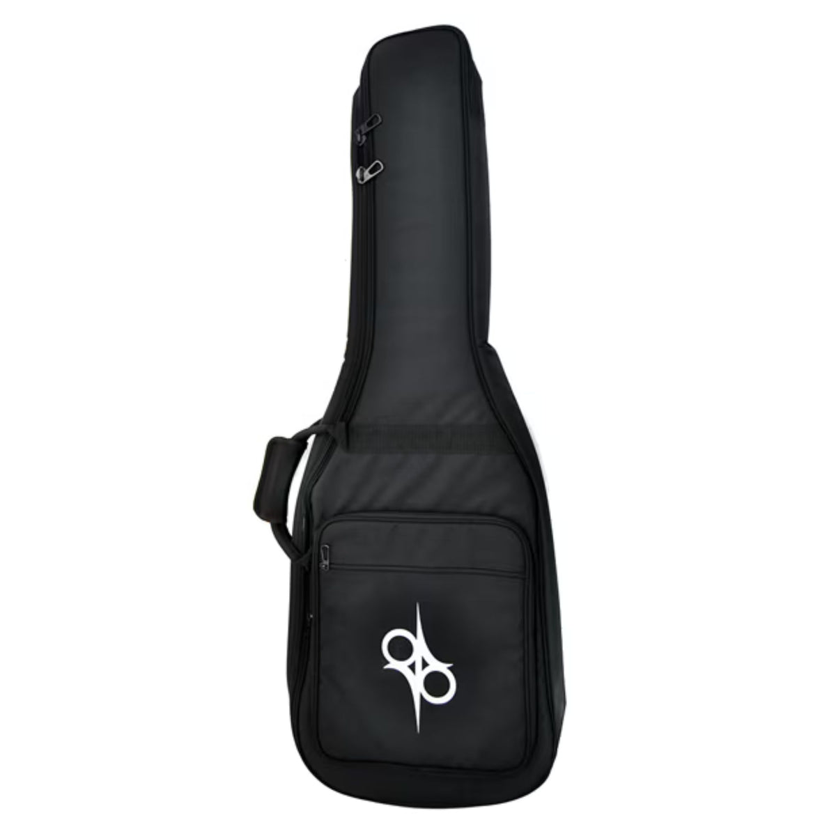 Solar AS guitar gig bag with padded straps and sturdy exterior, designed for easy transport and protection of electric guitars.