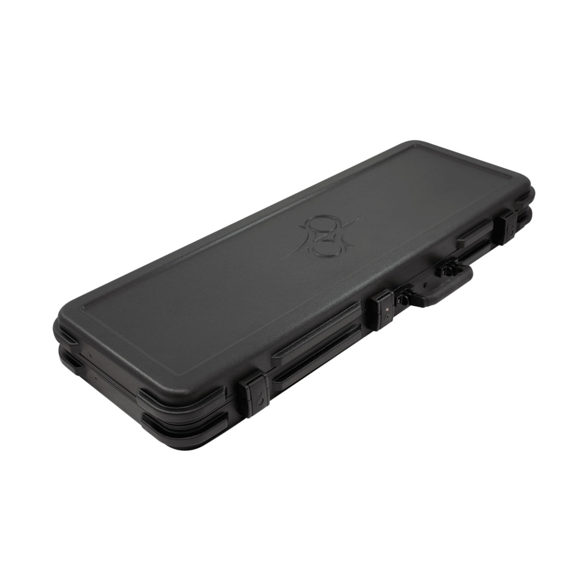 Solar T Guitar Hard Case for electric guitars, sturdy black protective gig bag with handle and zipper closure.