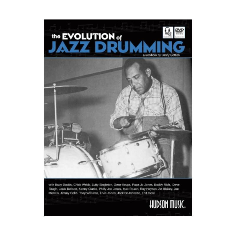 The Evolution of Jazz Drumming - Danny Gottlieb (Book & CD & DVD)