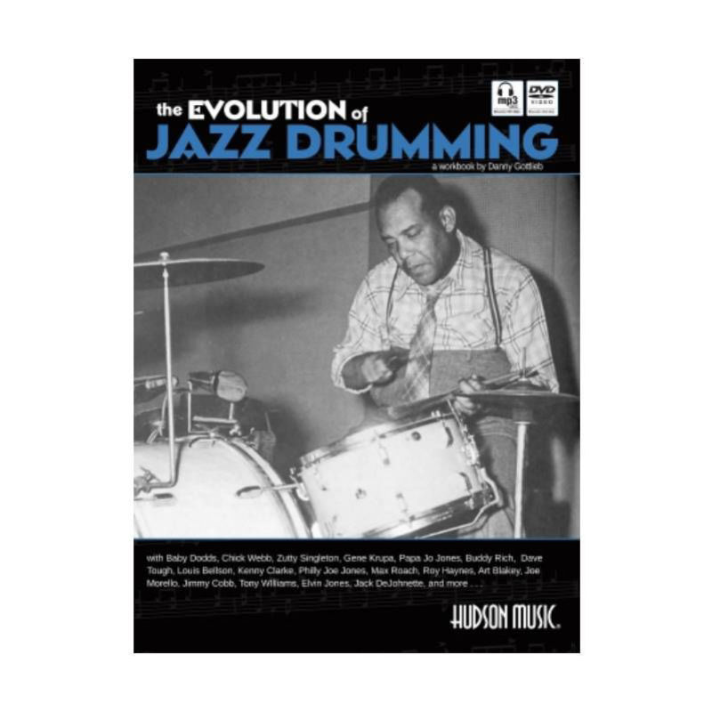 The Evolution of Jazz Drumming - Danny Gottlieb (Book & CD & DVD)