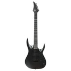 Solar S AB4.6C electric guitar in carbon black matte finish, showcasing a sleek body and modern design.