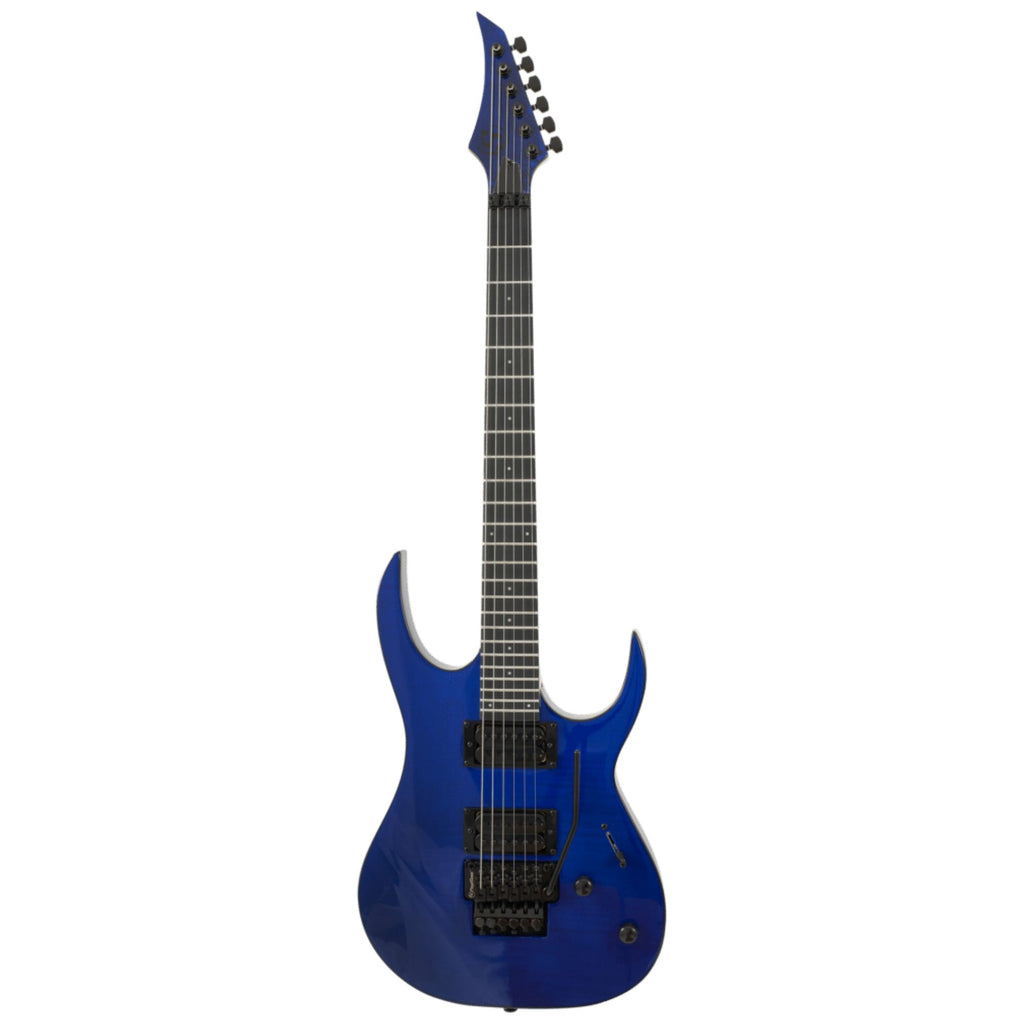 S by Solar SB4.6FRFBL Electric Guitar - Flame Blue Matte