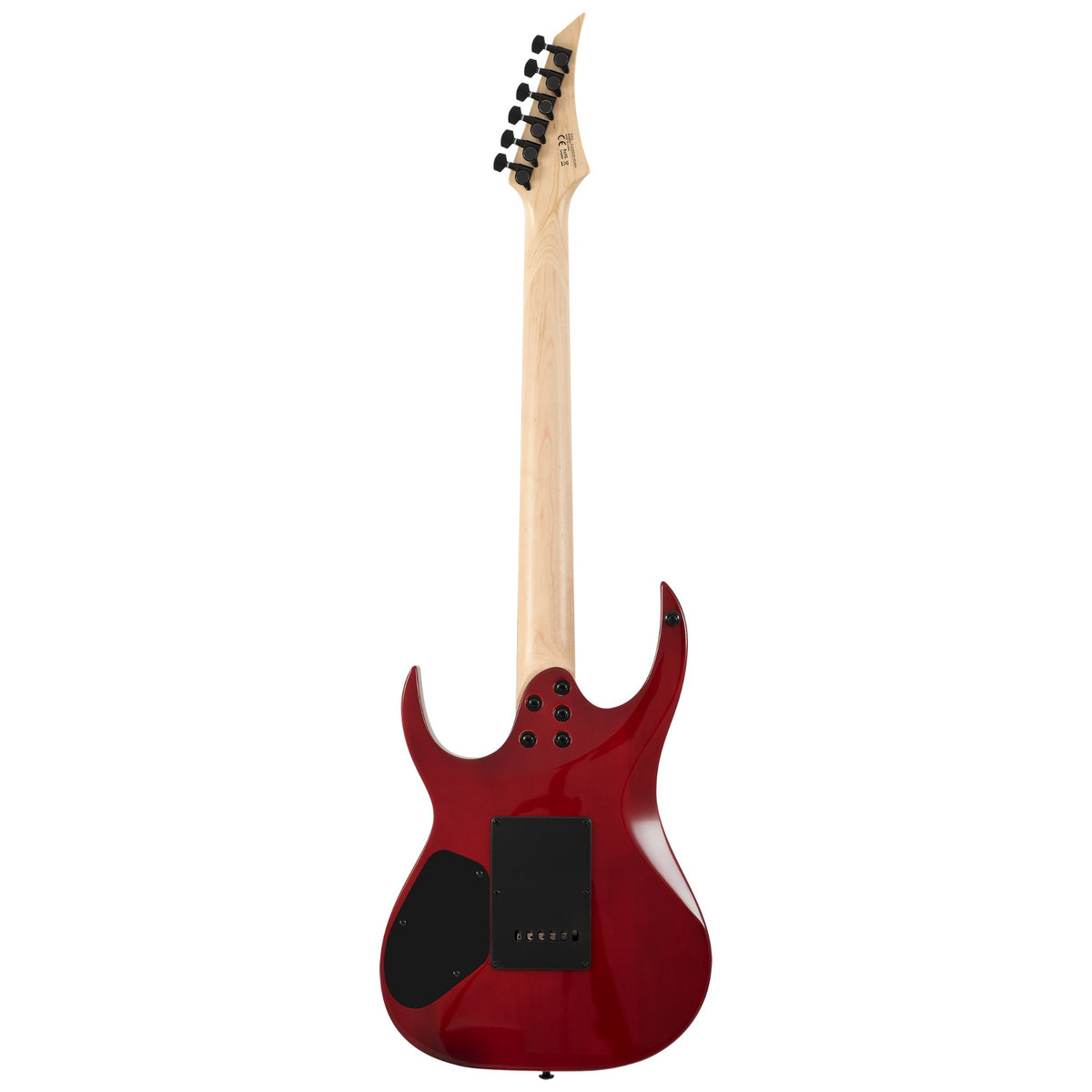 S by Solar SB4.6FRFBR Electric Guitar - Flame Blood Red Matte