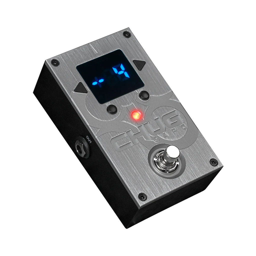 Solar Chug Capo Low Latency professional effects pedal with knobs and input/output jacks, designed for guitar effects.