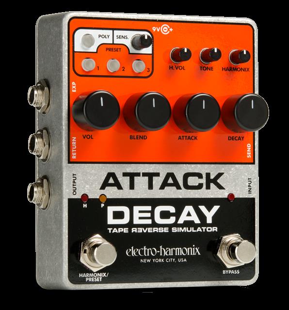 Electro Harmonix Attack Delay Effects Pedal