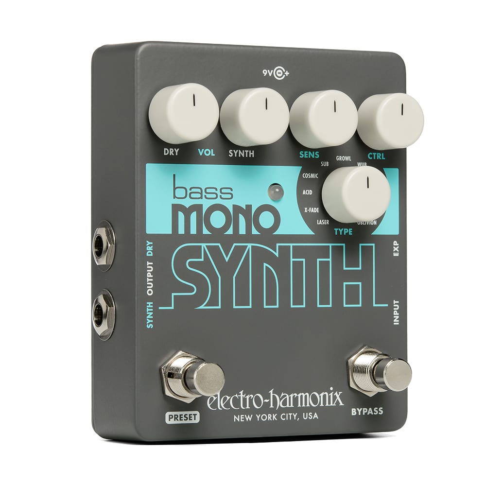 Electro Harmonix Bass Mono Synth Effects Pedal