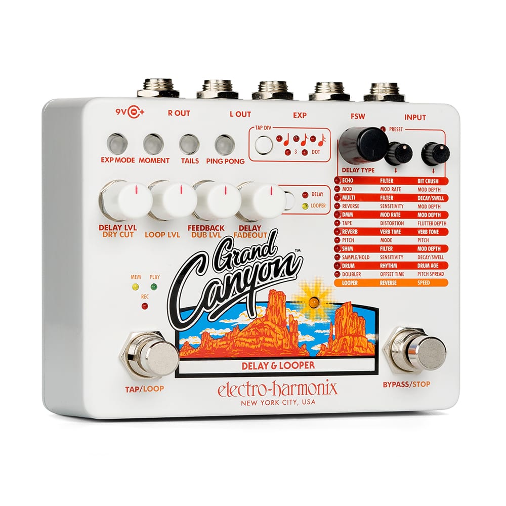 Electro Harmonix Grand Canyon Effects Pedal