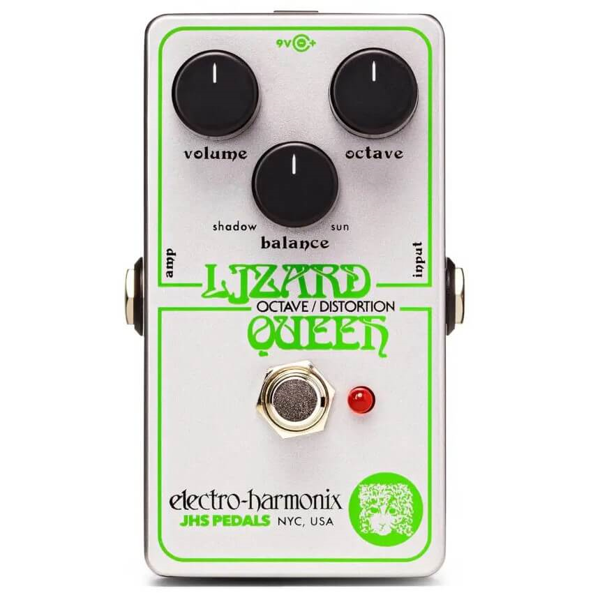 Electro-Harmonix x JHS Pedals Lizard Queen Octave Fuzz Guitar Effect Pedal