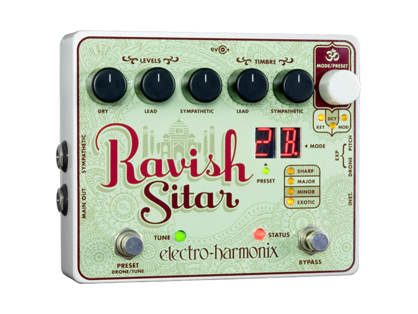 Electro Harmonix Ravish Sitar Effects Pedal