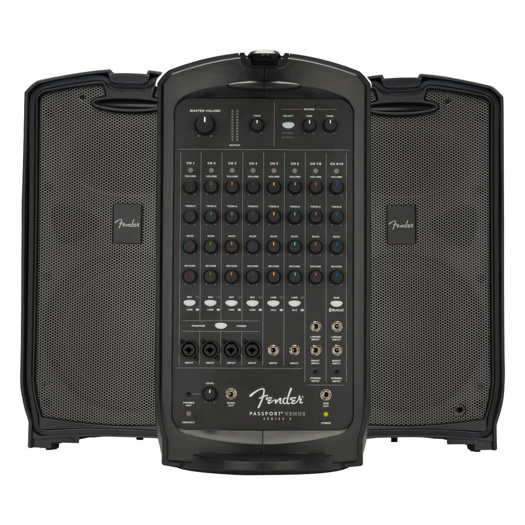 Fender Passport Venue Series 2 Portable PA System in Black