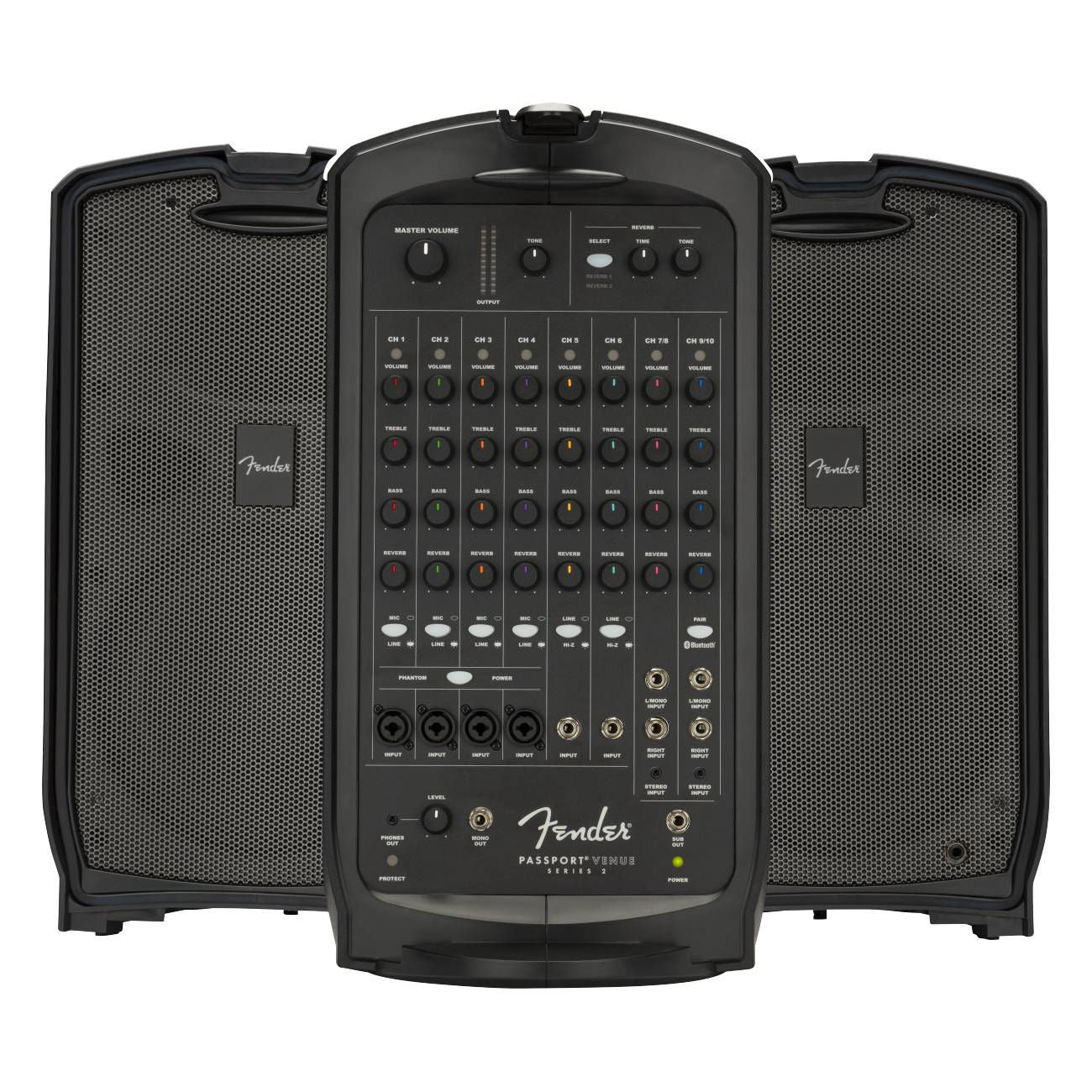 Fender Passport Venue Series 2 Portable PA System in Black