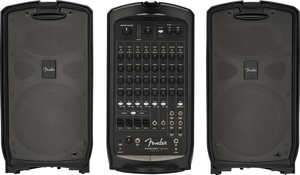 Fender Passport Venue Series 2 Portable PA System in Black