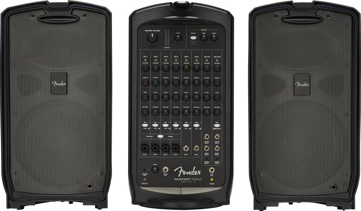 Fender Passport Venue Series 2 Portable PA System in Black