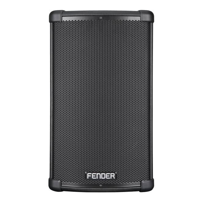 Fender Fighter 12-inch 2-way powered speaker with grille, handle, and control panel for live sound and DJ performances.