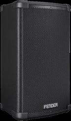 Fender Fighter 12-inch 2-way powered speaker with grille, handles, and control panel for professional audio use.