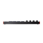 Akai LPD8 Mk2 MIDI pad controller with 8 velocity-sensitive drum pads and control knobs for music production.