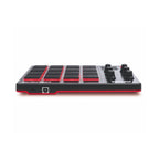 AKAI MPD218 16-pad drum machine controller with velocity-sensitive pads and assignable controls for music production.