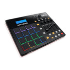 Akai MPD226 16-pad advanced drum machine controller with multiple pads and controls for music production.