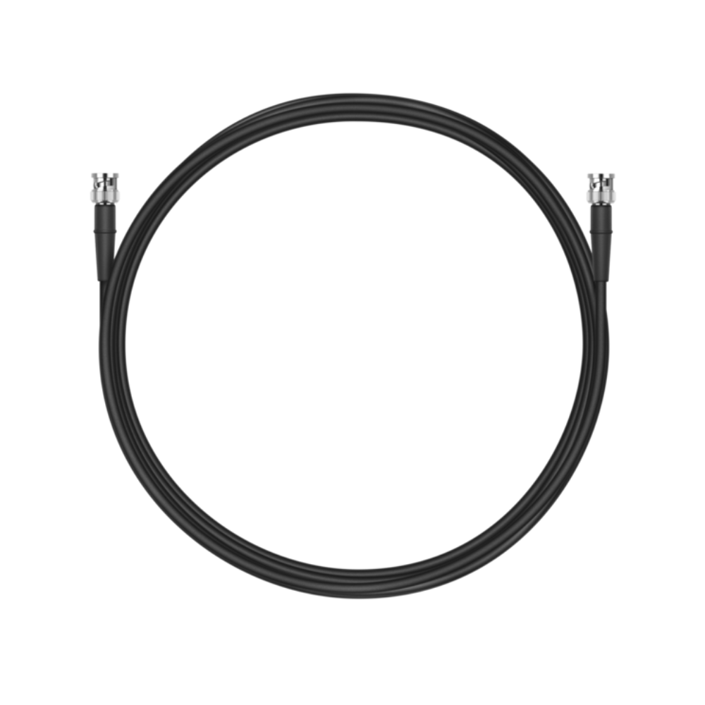 Sennheiser Low Damping 50 Ohm RG 8x Coaxial cable with BNC connector 5 meters