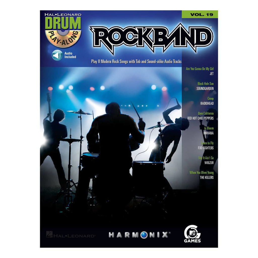 Rock Band Drum Play-Along Volume 19 (Book & CD)