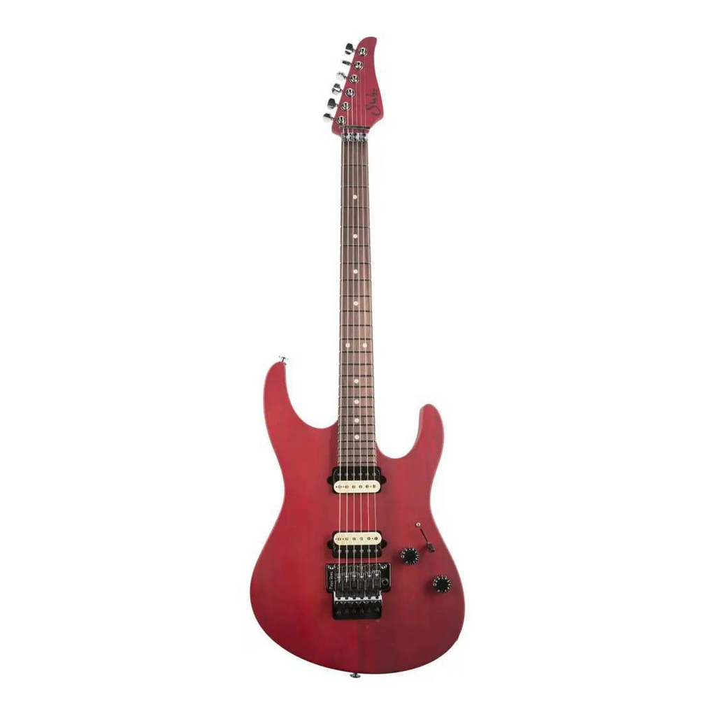 Suhr 01-MDS-0024 Modern Satin HH  Floyd Rose Electric Guitar in Cherry