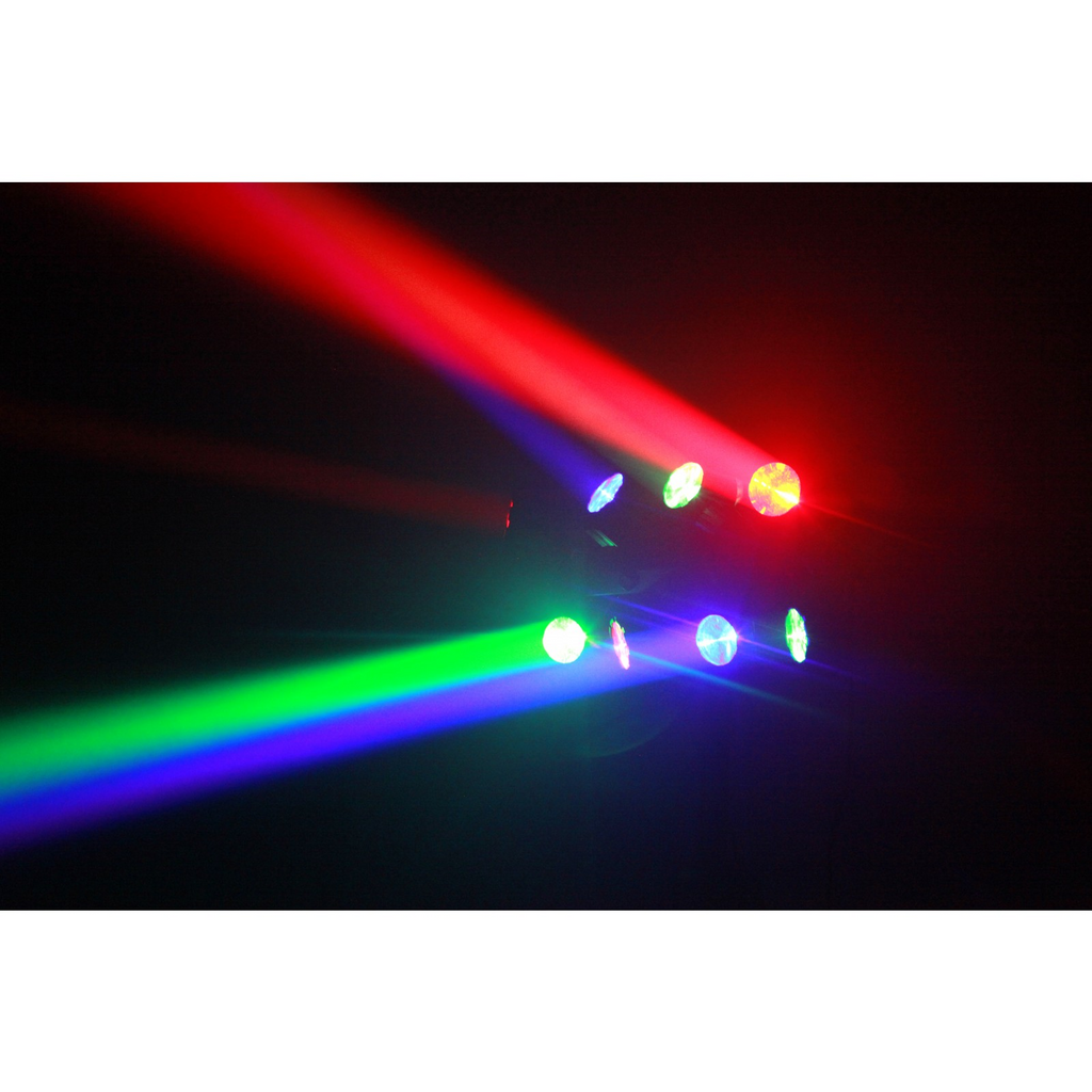 CR Lite Color Beam 8 Head LED Multi-Coloured Color Beam Light