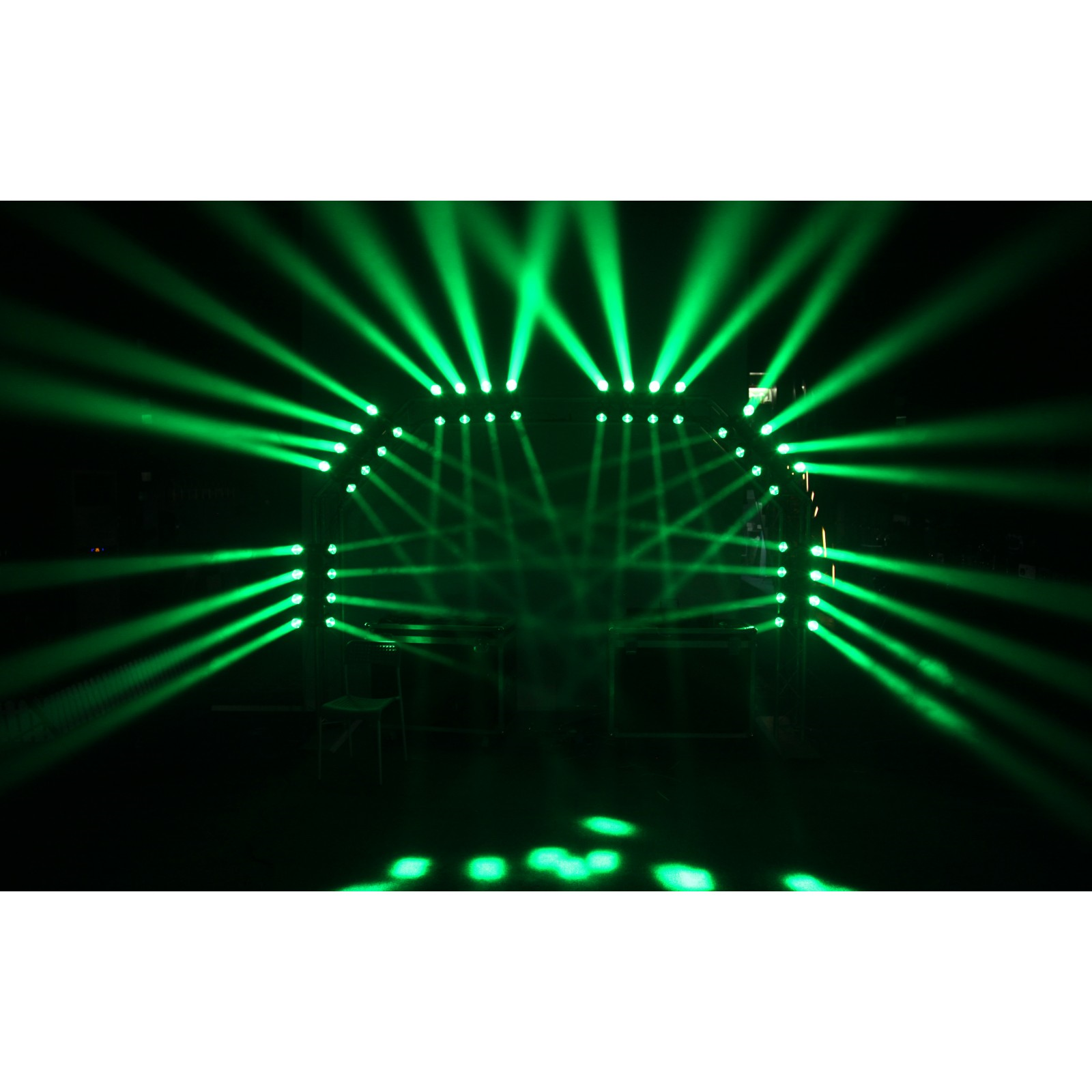 CR Lite Color Beam 8 Head LED Multi-Coloured Color Beam Light