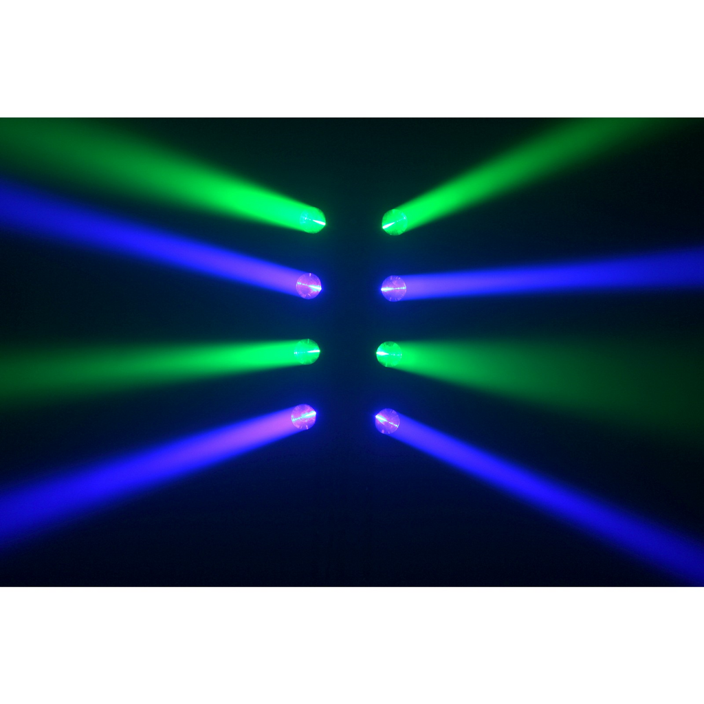 CR Lite Color Beam 8 Head LED Multi-Coloured Color Beam Light